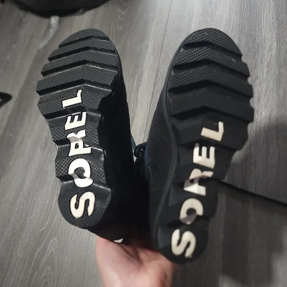 Sorel Lexi Wedge Black Size 6 - Picture 6 of 9